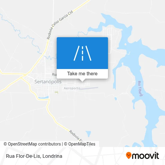Rua Flor-De-Lis map