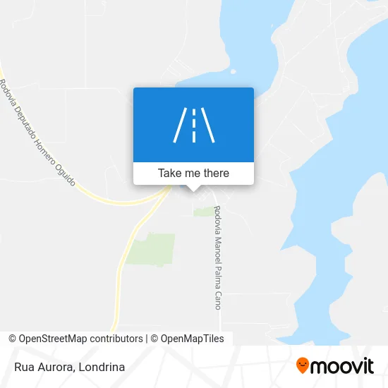 Rua Aurora map