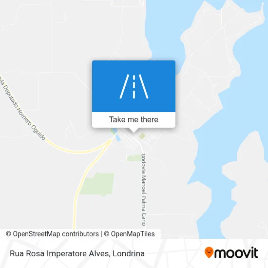 Rua Rosa Imperatore Alves map