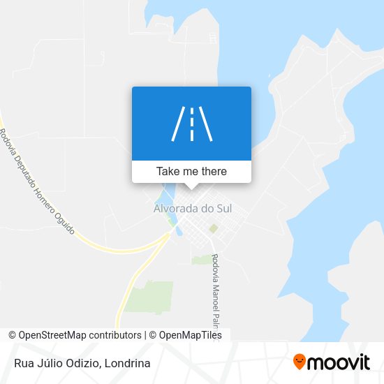 Rua Júlio Odizio map