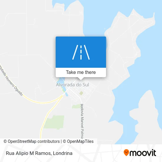 Rua Alipio M Ramos map