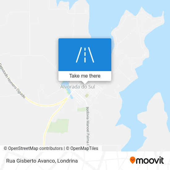 Rua Gisberto Avanco map
