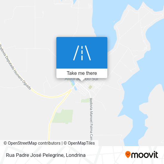 Rua Padre José Pelegrine map