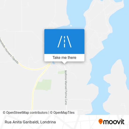 Rua Anita Garibaldi map