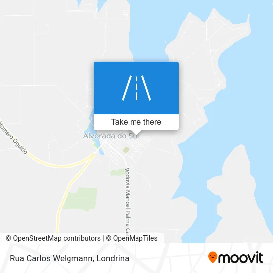 Rua Carlos Welgmann map