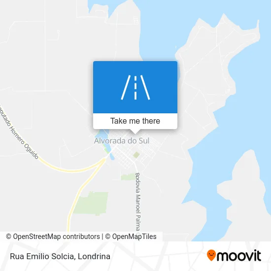Rua Emilio Solcia map