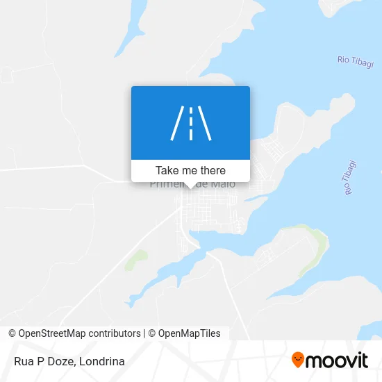 Rua P Doze map