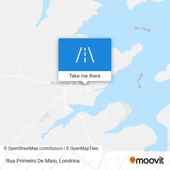 Rua Primeiro De Maio map