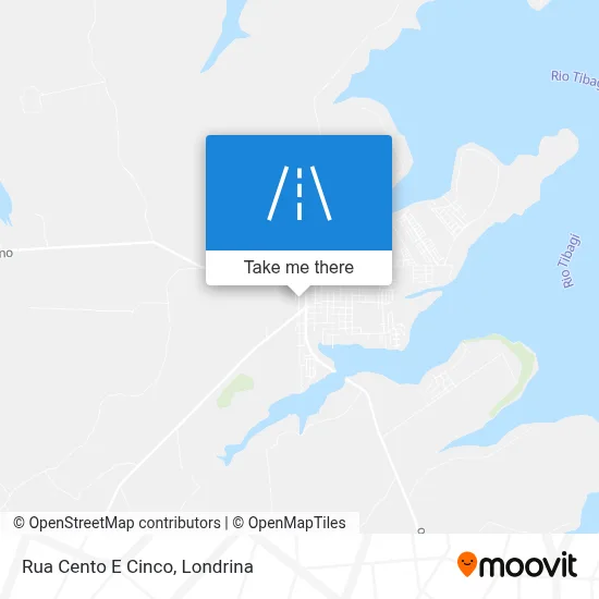 Rua Cento E Cinco map