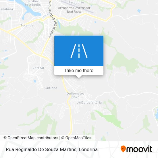 Rua Reginaldo De Souza Martins map