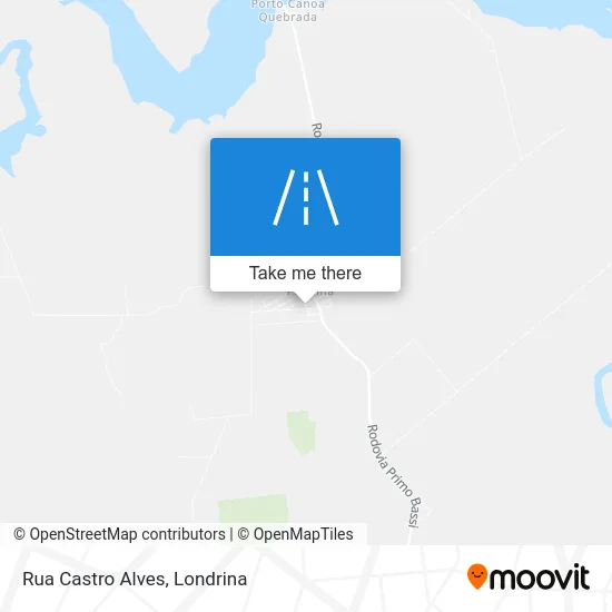 Rua Castro Alves map