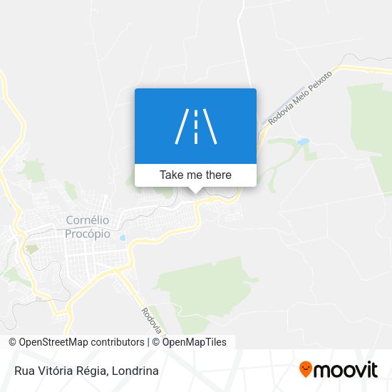Rua Vitória Régia map