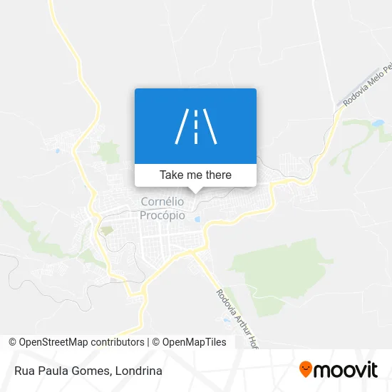 Rua Paula Gomes map