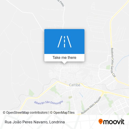 Rua João Peres Navarro map