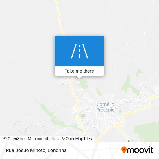 Rua Josué Minoto map
