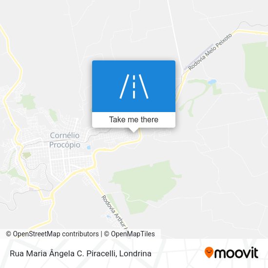 Rua Maria Ângela C. Piracelli map