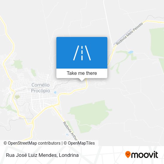 Rua José Luiz Mendes map