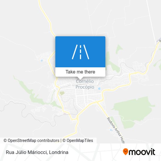 Rua Júlio Máriocci map