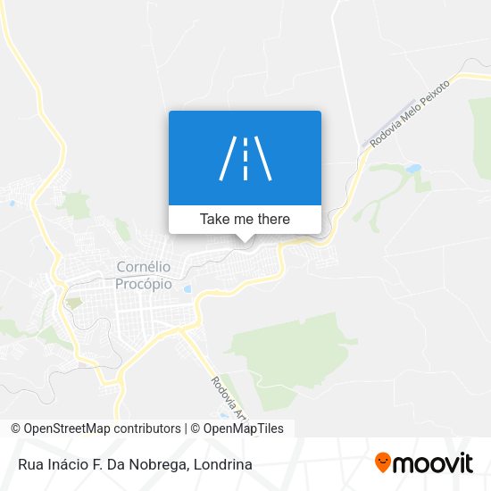 Rua Inácio F. Da Nobrega map