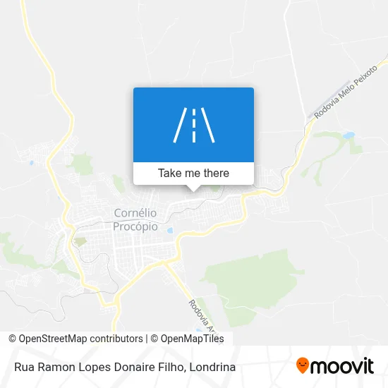 Rua Ramon Lopes Donaire Filho map