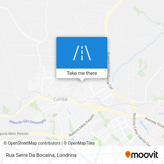 Rua Serra Da Bocaina map