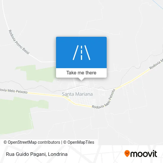 Rua Guido Pagani map