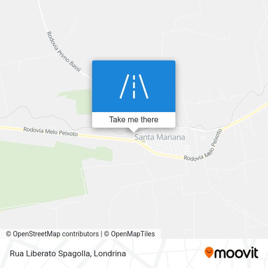 Rua Liberato Spagolla map