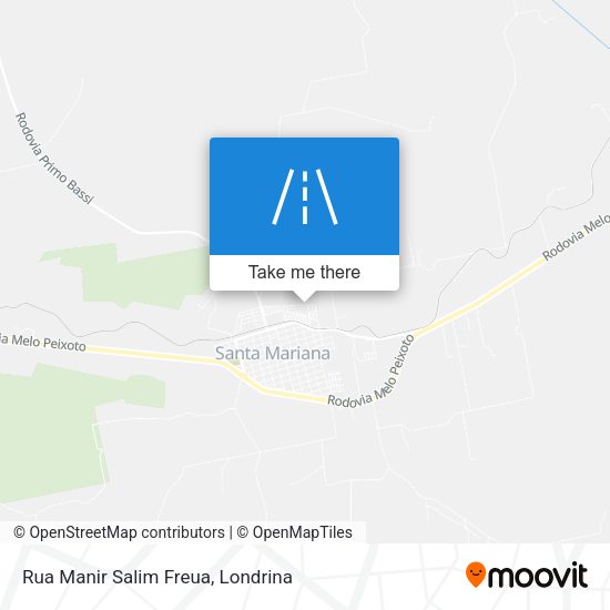 Rua Manir Salim Freua map