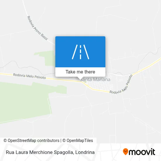 Rua Laura Merchione Spagolla map