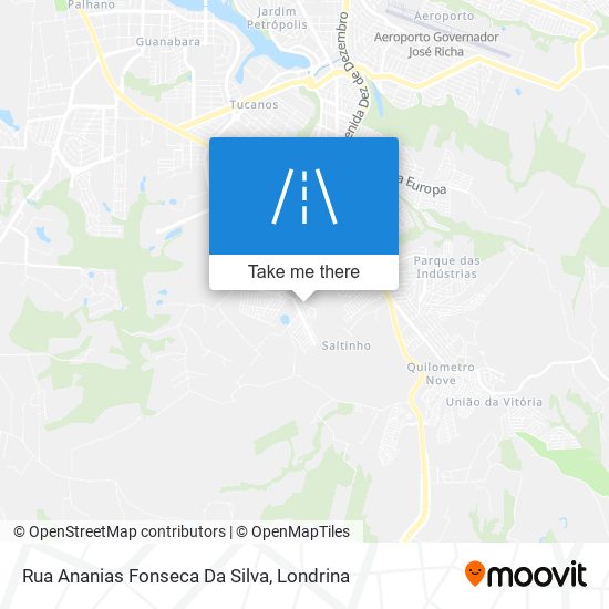 Rua Ananias Fonseca Da Silva map