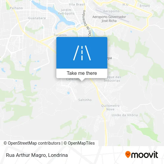 Rua Arthur Magro map