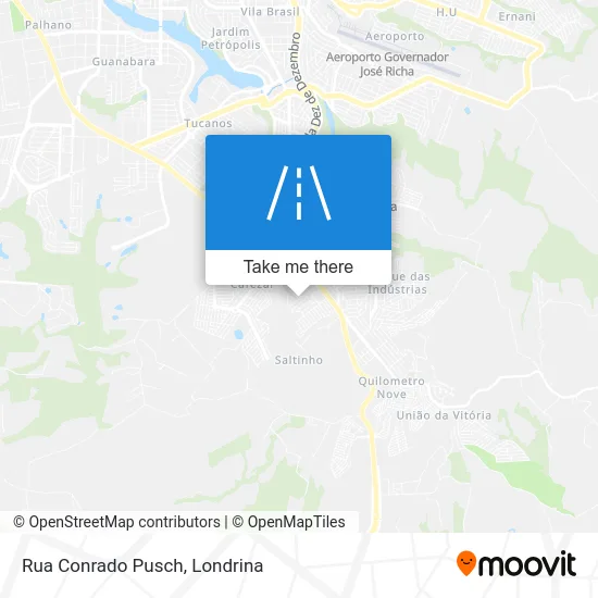 Rua Conrado Pusch map