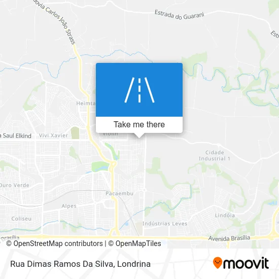 Rua Dimas Ramos Da Silva map