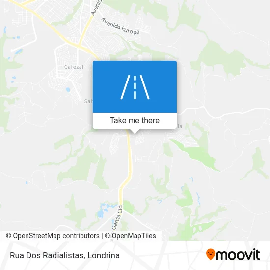 Rua Dos Radialistas map