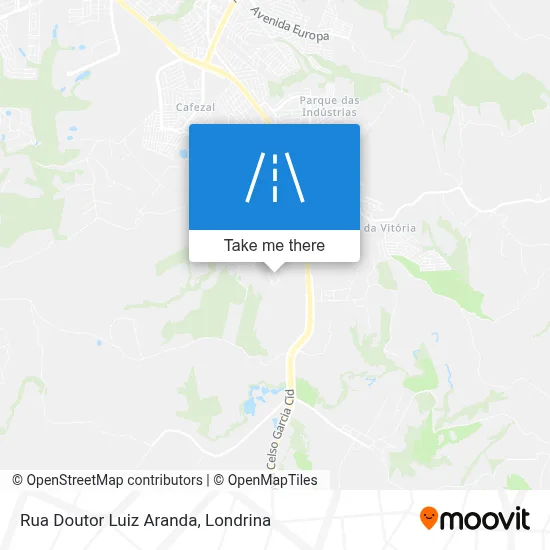 Rua Doutor Luiz Aranda map