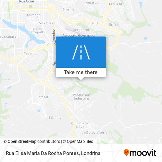 Mapa Rua Elisa Maria Da Rocha Pontes