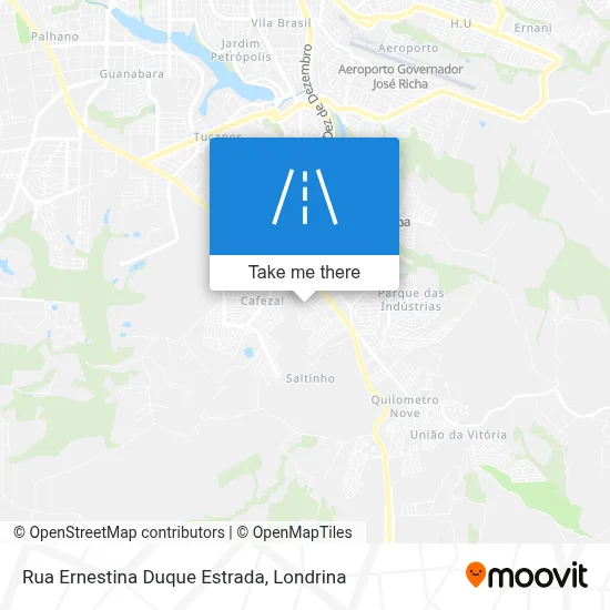 Rua Ernestina Duque Estrada map