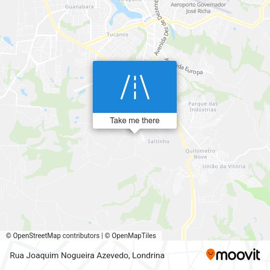 Rua Joaquim Nogueira Azevedo map