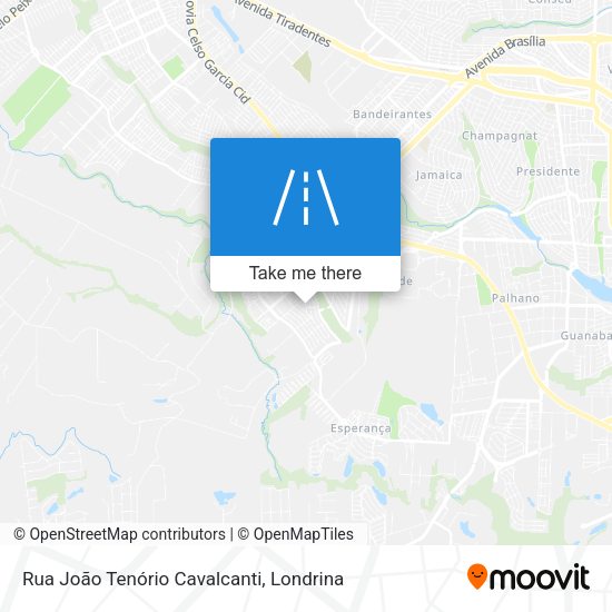 Rua João Tenório Cavalcanti map