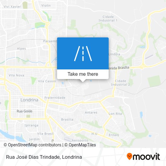 Rua José Dias Trindade map