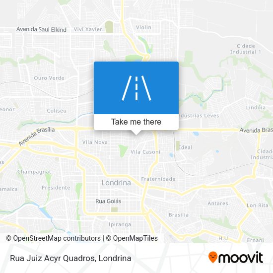 Rua Juiz Acyr Quadros map