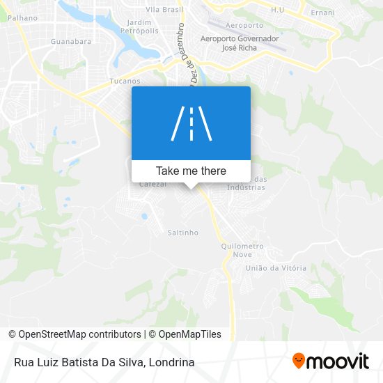 Rua Luiz Batista Da Silva map