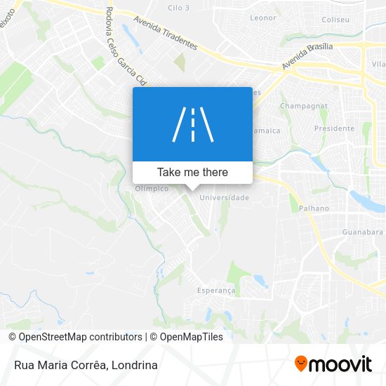 Rua Maria Corrêa map