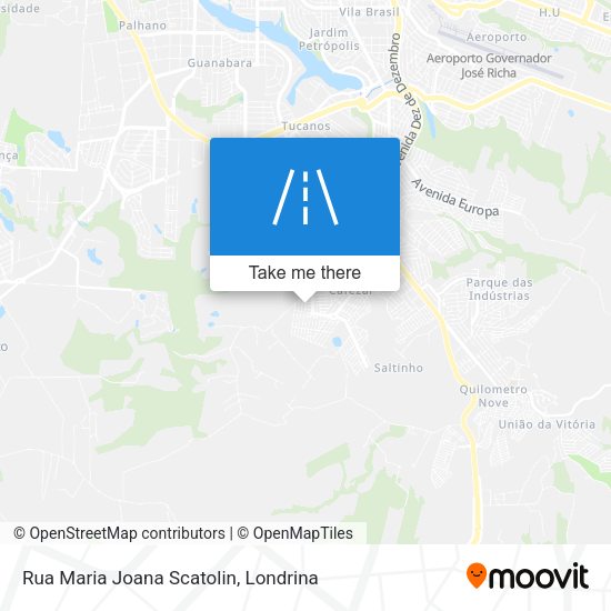 Rua Maria Joana Scatolin map
