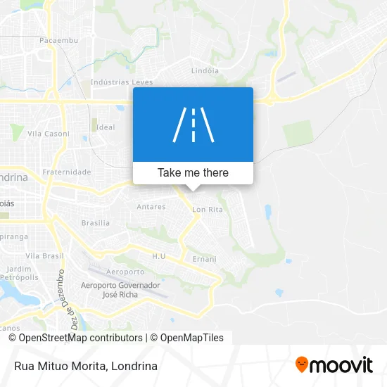 Rua Mituo Morita map