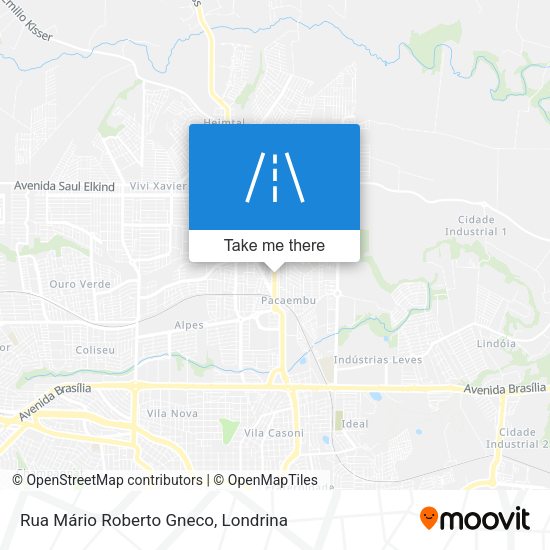 Rua Mário Roberto Gneco map