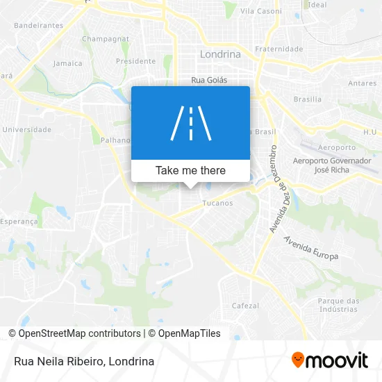Rua Neila Ribeiro map