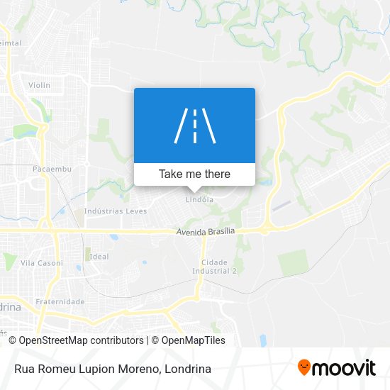Rua Romeu Lupion Moreno map