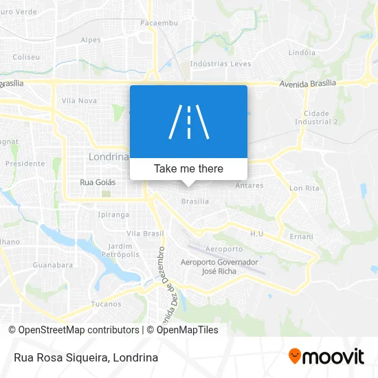 Rua Rosa Siqueira map