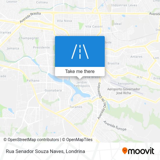 Rua Senador Souza Naves map